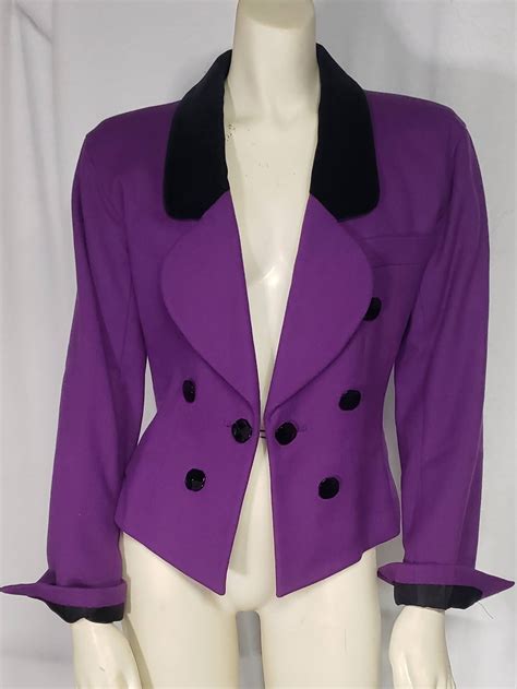 vintage yves saint laurent blazer.